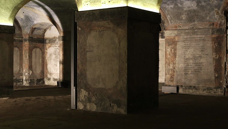 La cripta della Ca' Granda